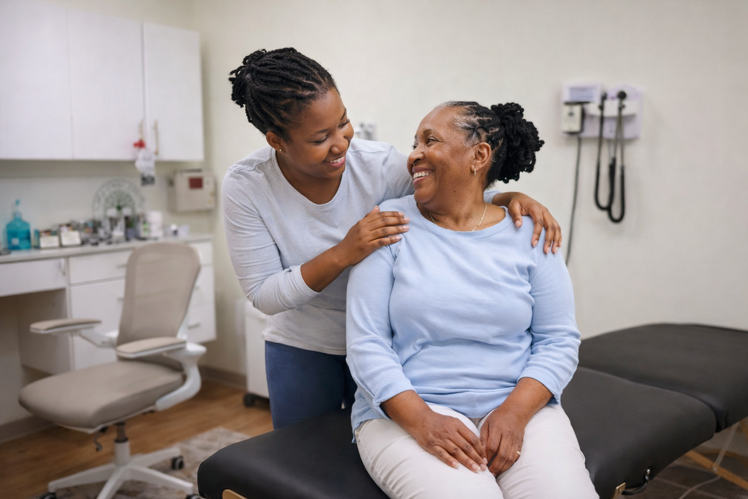 NOT neural ozone therapy patient at holistic wellness office